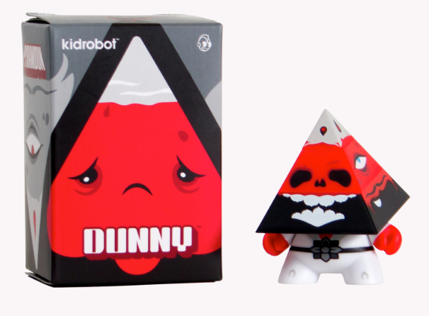 Pyramidum: Red Edition Dunny - Andrew Bell x Kidrobot