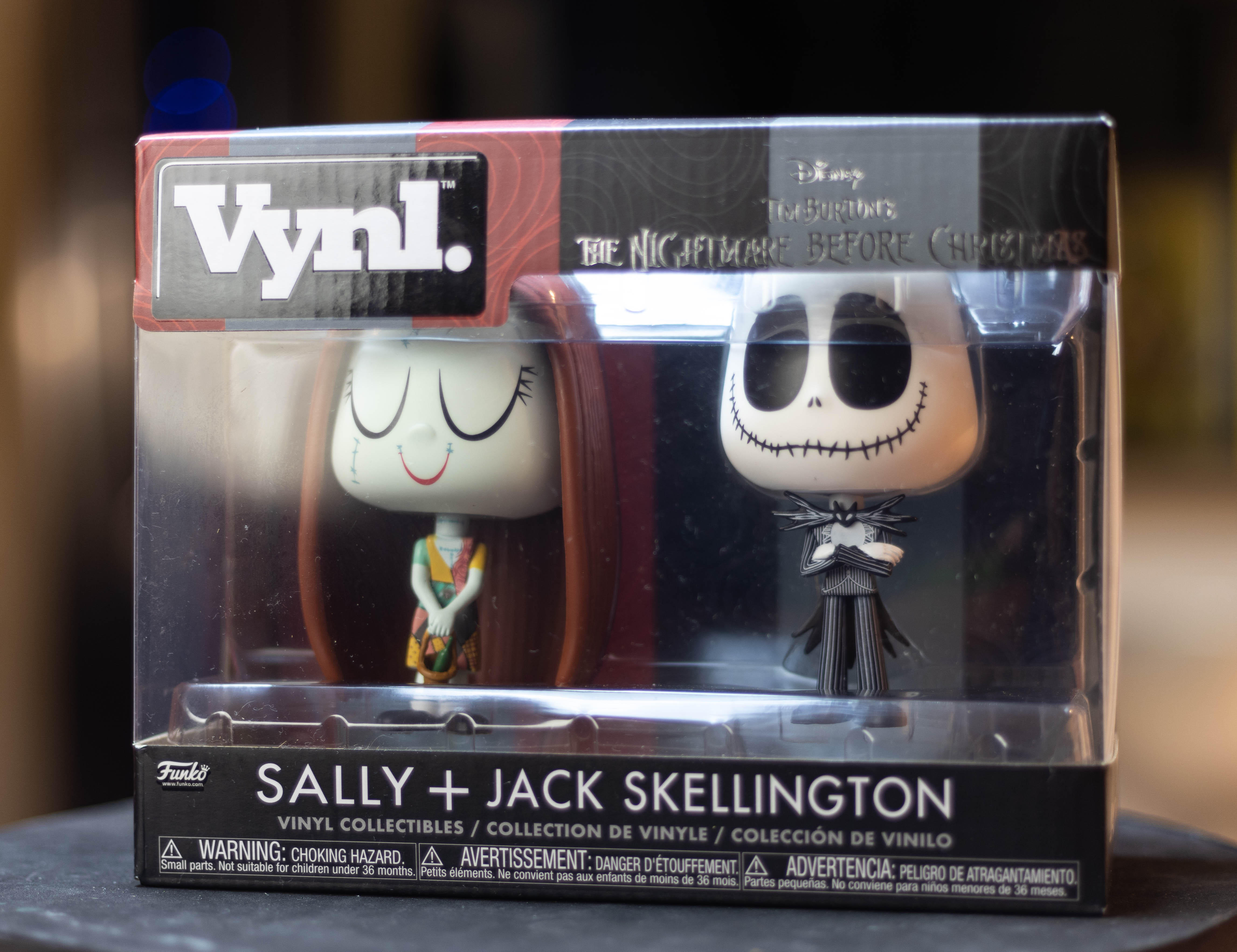 Tim Burton Funko - Sally and Jack Skellington - The Nightmare Before Christmas