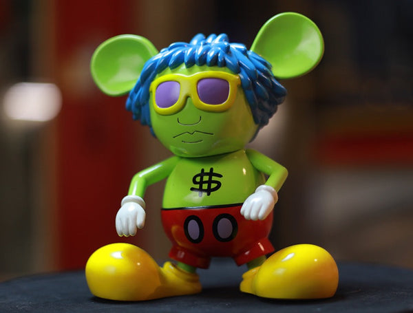 Andy Mouse - Verde - Keith Haring x Andy Warhol – Loja Bitsmag