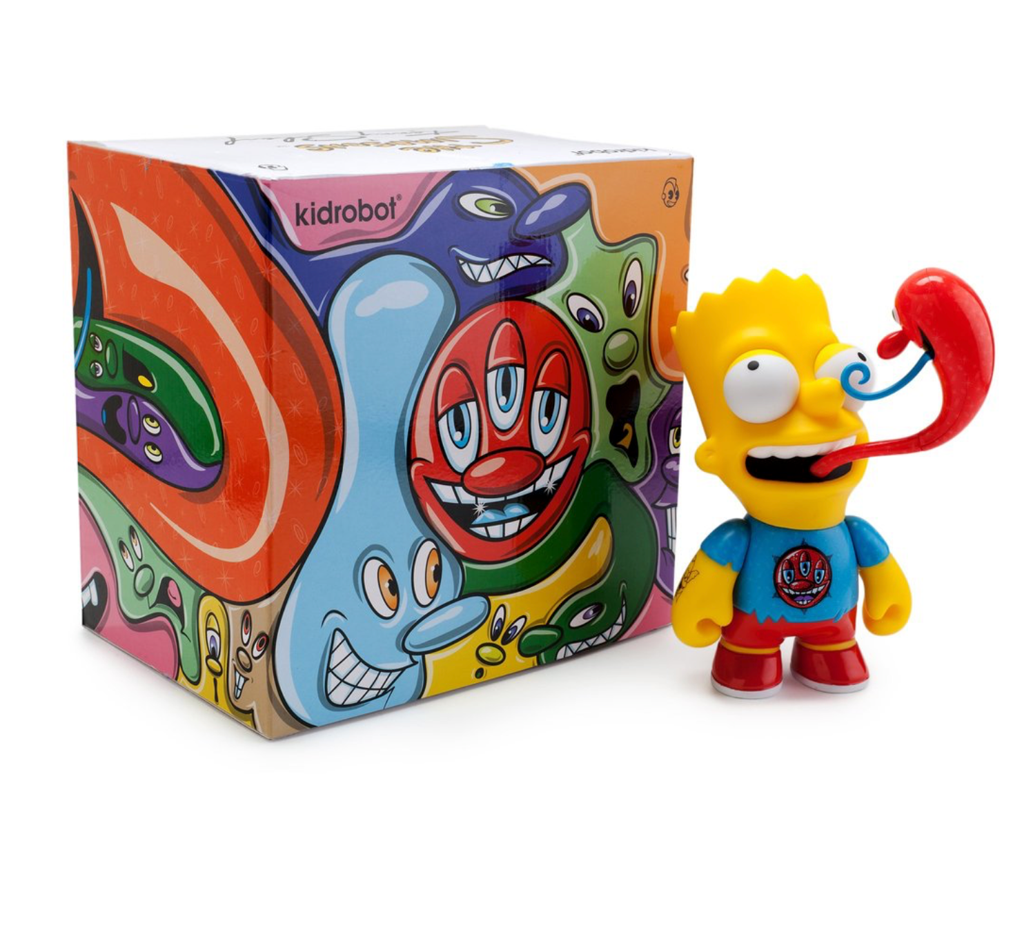Bart Simpson por Kenny Scharf - Kidrobot – Loja Bitsmag Bart Simpson por Kenny Scharf - Kidrobot – Loja Bitsmag