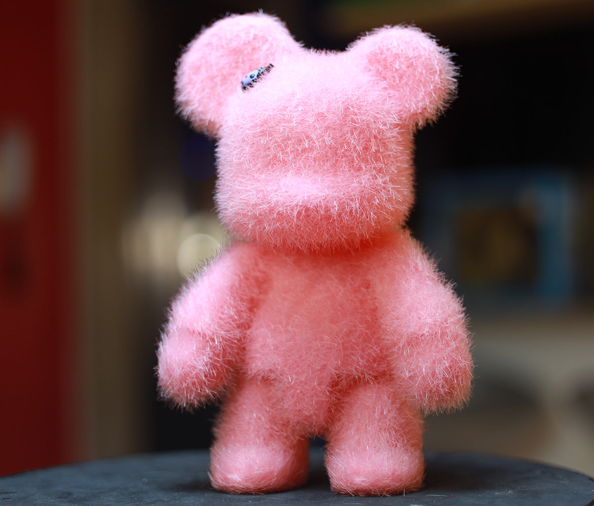 Qee Pelúcia - Rosa - Toy2R Qee Loves Pink Bear